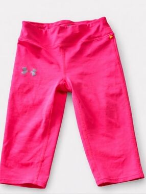 Under Armour Kids Pink Capri Leggings